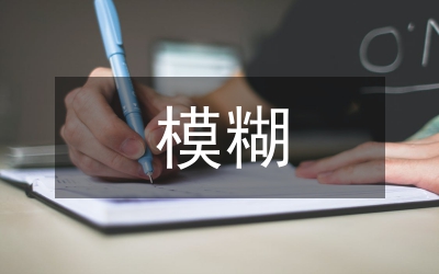 模糊語(yǔ)言