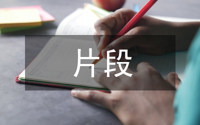 細(xì)節(jié)描寫的片段